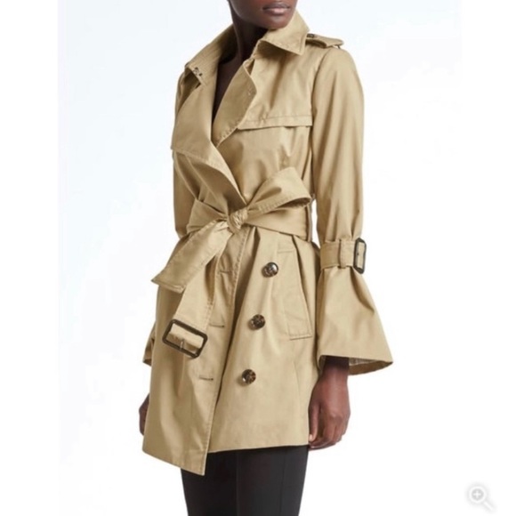 Banana Republic Jackets & Blazers - Host Pick! Banana Republic | Women’s | Trench Jacket | khaki | S | Wear on Cuffs